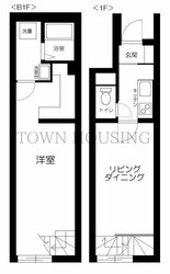 ＲＩＶＥＮＤＥＬＬ　ＥＢＩＳＵの物件間取画像